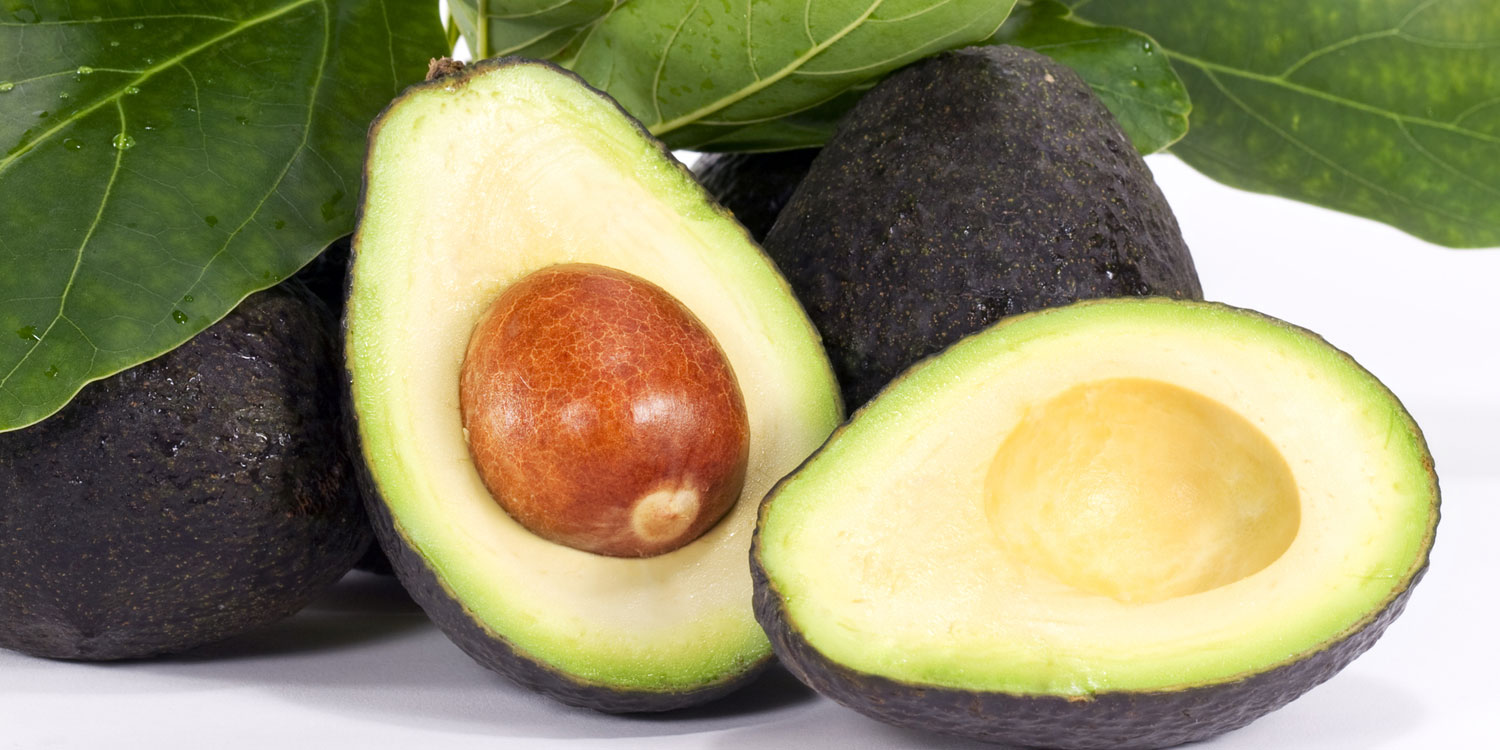 Avocado halves