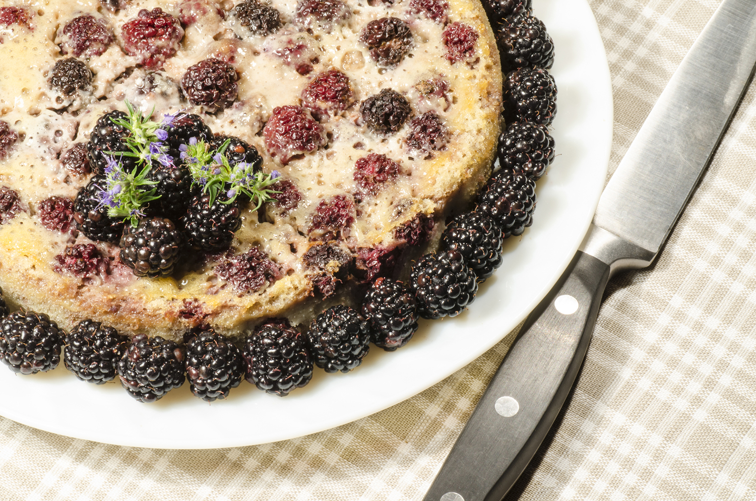 Blackberry Clafoutis