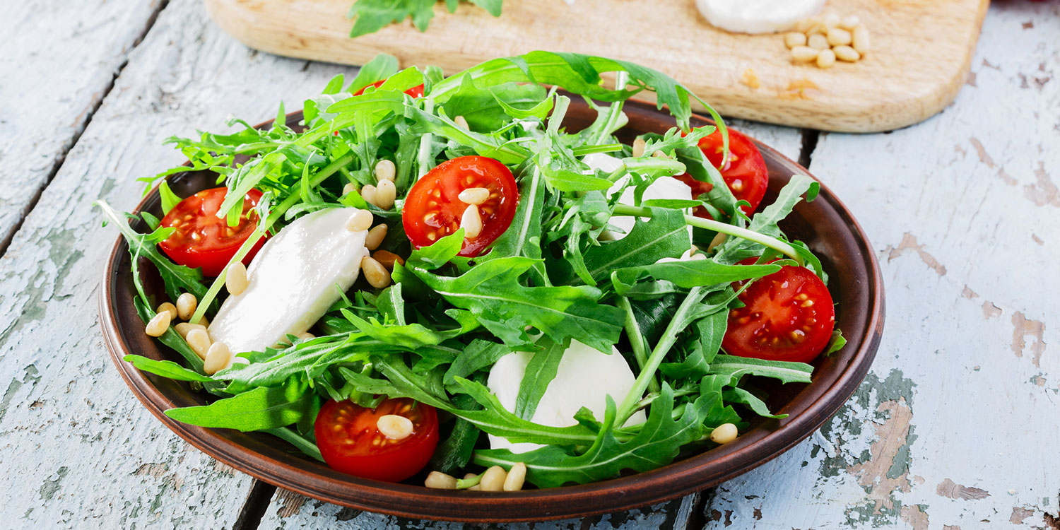 A beautiful Summer Salad (Insalata Estiva) ready to eat!