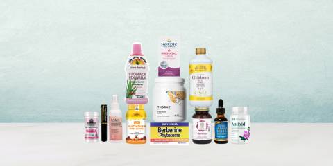 a collection of health and wellness products for various life stages