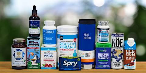 a wide variety of supplements, plus a toxin-free canteen