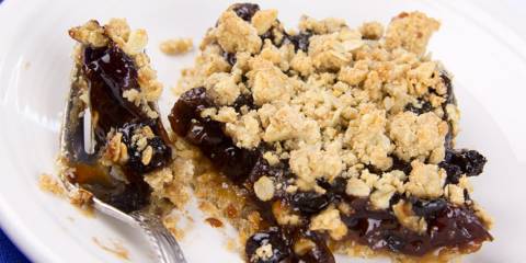 Berry Cherry Granola Squares