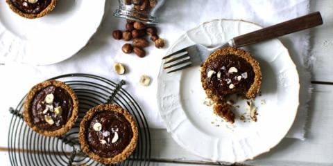 Gluten Free Spiced and Salted Pumpkin Pie Minis.