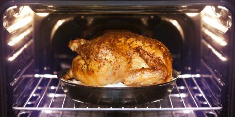 Turkey in oven