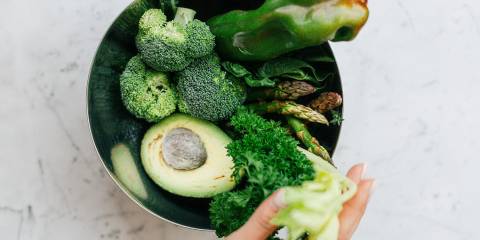 a bowl of produce rich in omega oils