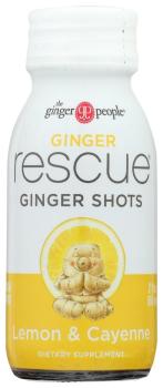 The Ginger People Rescue Ginger Shots Lemon & Cayenne
