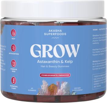 Akasha Superfoods Grow Hair & Beauty Gummies