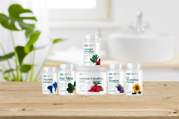 assortment of supplements