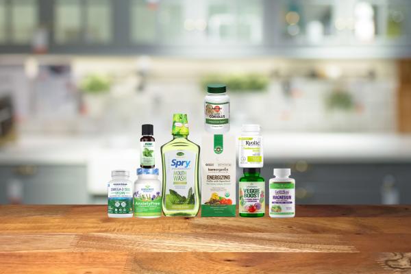 all-natural supplements and body care products